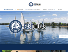 Tablet Screenshot of eastdallaschamber.com